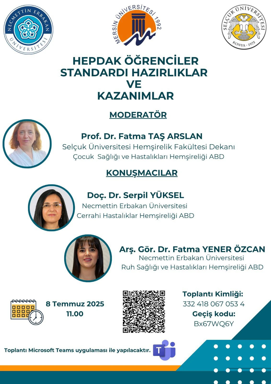 HEPDAK Öğrenciler Standardı Hazırlıklar ve Kazanımlar 